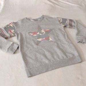 Girls glitter sweatehirt